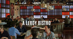 Desktop Screenshot of leroybistro.hu